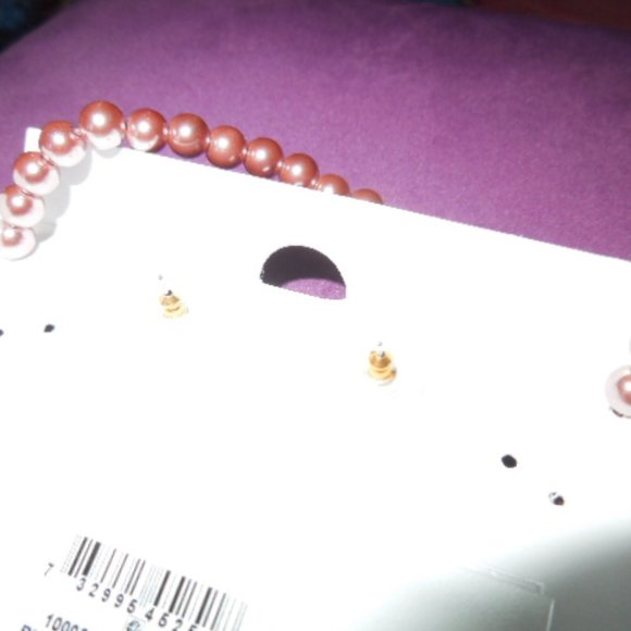 NIB Charter Club Necklace & Earring Set - Picture 9 of 10